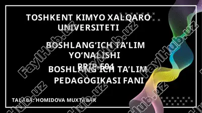 shaxsiy rivojlanish jarayoni shaxs shakllanishiga ta’sir etuvchi omillar — PPTX