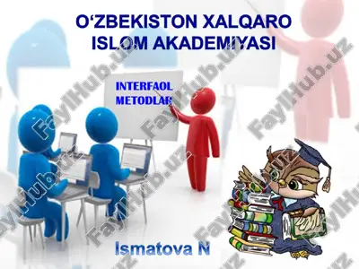 interfaol o‘qitish — PPT