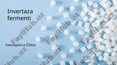 invertaz fermenti — PPTX