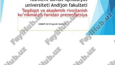 prezentatsiya "iqtisodiyotning o'ziga xos usullari - talab va taklif egri chiziqlari, foyda-xarajat tahlili va o'yin nazariyasi" — PPTX