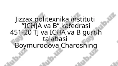 aqlliuynim — PPTX