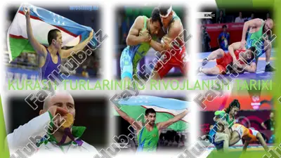 kurash turlarining rivojlanish tarixi — PPTX