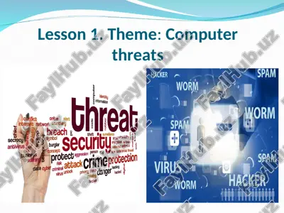 computer threats — PPT