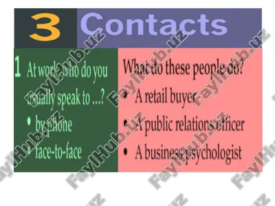 what do these people do? — PPT
