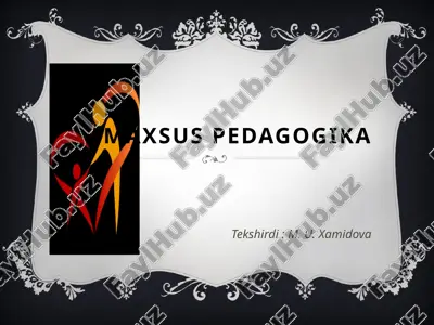 maxsuspedagogika — PPTX