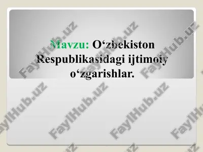ijtimoiy himoya va rivojlanish — PPT