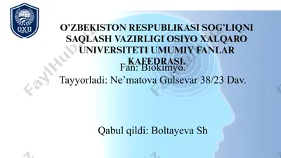 endemik buqoq va gipotireoz patogenezi va davolash usullari — PPTX