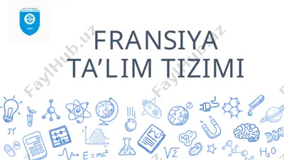 fransiya ta’lim tizimi — PPTX