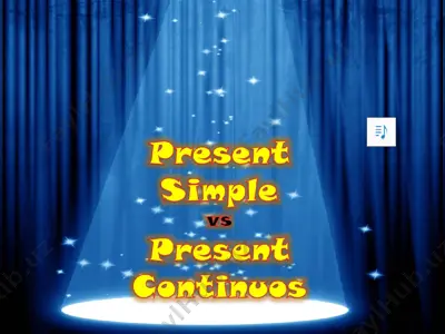 present simple vs. present continuous — PPT