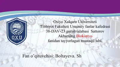 dnk rekombinantlarni qo'llanilishi — PPT