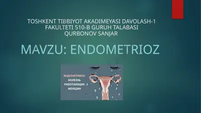 endometrioz — PPTX