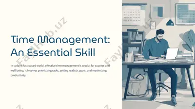 time management: an essential skill — PPTX