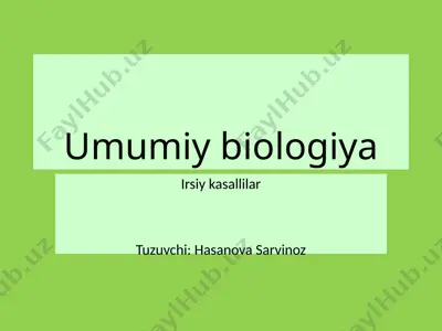 umumiybiologiya — PPTX
