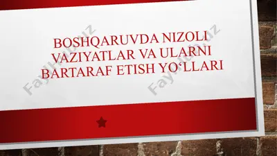 mahsulot haqida ma'lumotlar yo'q — PPTX