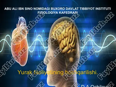 yurak faoliyatining boshqarilishi — PPT