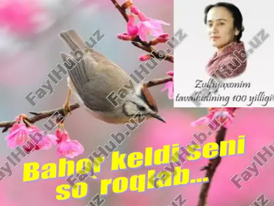 zulfia isroilova hayoti va ijodi — PPT