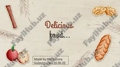 deliciousfood — PPTX