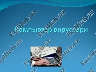 kompyuter viruslari — PPT