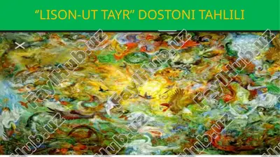 lison-ut tayr dostoni tahliyi — PPTX