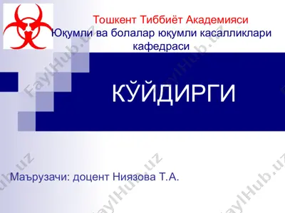 ko'ydirgi — PPT