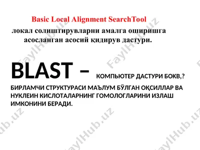blast — PPT
