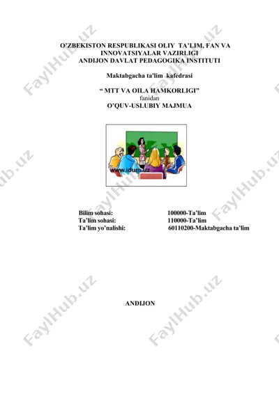 o’quv-uslubiy majmua — DOCX