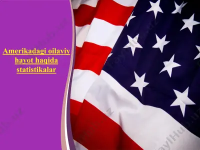 amerikadagi oilaviy hayot haqida statistikalar — PPTX