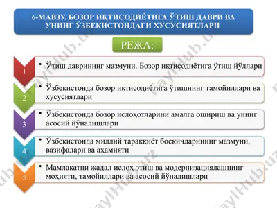 bozor iqtisodiyoti slayd — PPTX