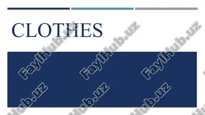 clothes.pptx — PPTX