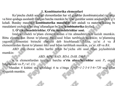 ehtimolliklar nazariyasining asosiy tushunchalari.pptx — PPTX