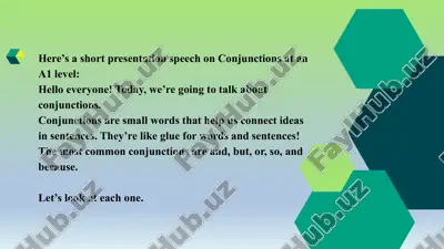 conjunctions — PPTX