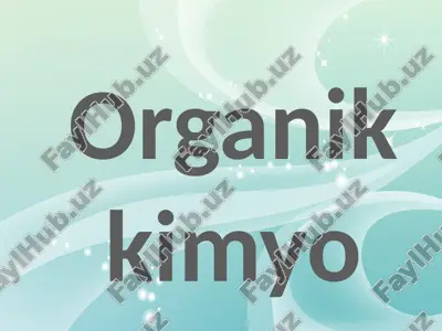 organikkimyo — PPTX