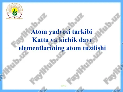 atomyadrositarkibi — PPTX