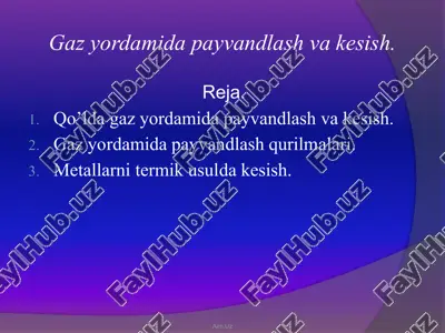 gazyordamidapayvandlashvakesish — PPTX