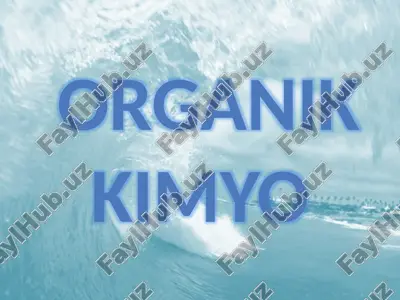organik kimyo — PPTX