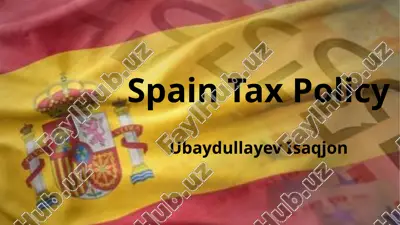 spain’s tax policy — PPTX