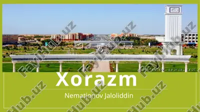 xorazm — PPTX