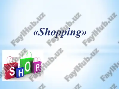 shopping — PPTX