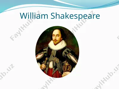 william shakespeare — PPTX