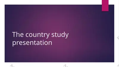 the country study presentation — PPTX