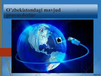 internet provayderlari — PPTX