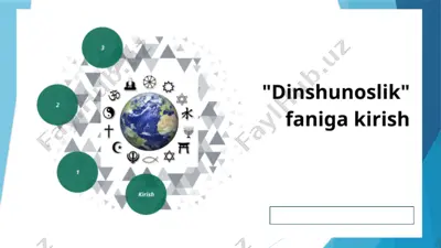 dinshunoslik — PPTX