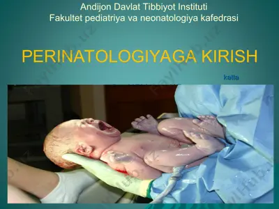 neonatologiya — PPT