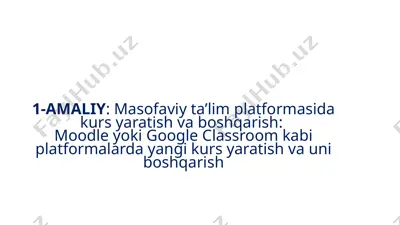 moodle — PPTX
