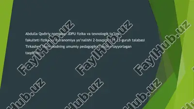 pedagogika tarixi fani sifatida ibtidoiy jamoada tarbiya — PPTX