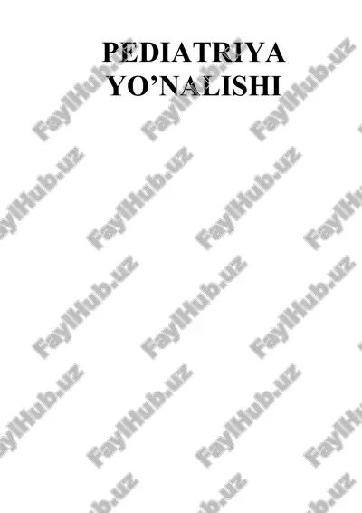 ftiziatriya fanidan yakuniy davlat attestatsiyasi savoli — DOCX