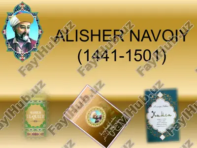 alisher navoiy — PPTX