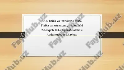 imkoniyati cheklangan bolalarni umumta'lim maktablarida o'qitishda konseptual talablar — PPTX