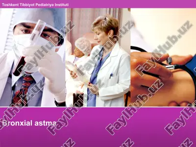 bronxial astma — PPTX
