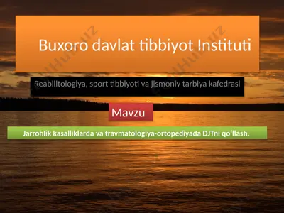 travmatologiya-ortopediya — PPTX
